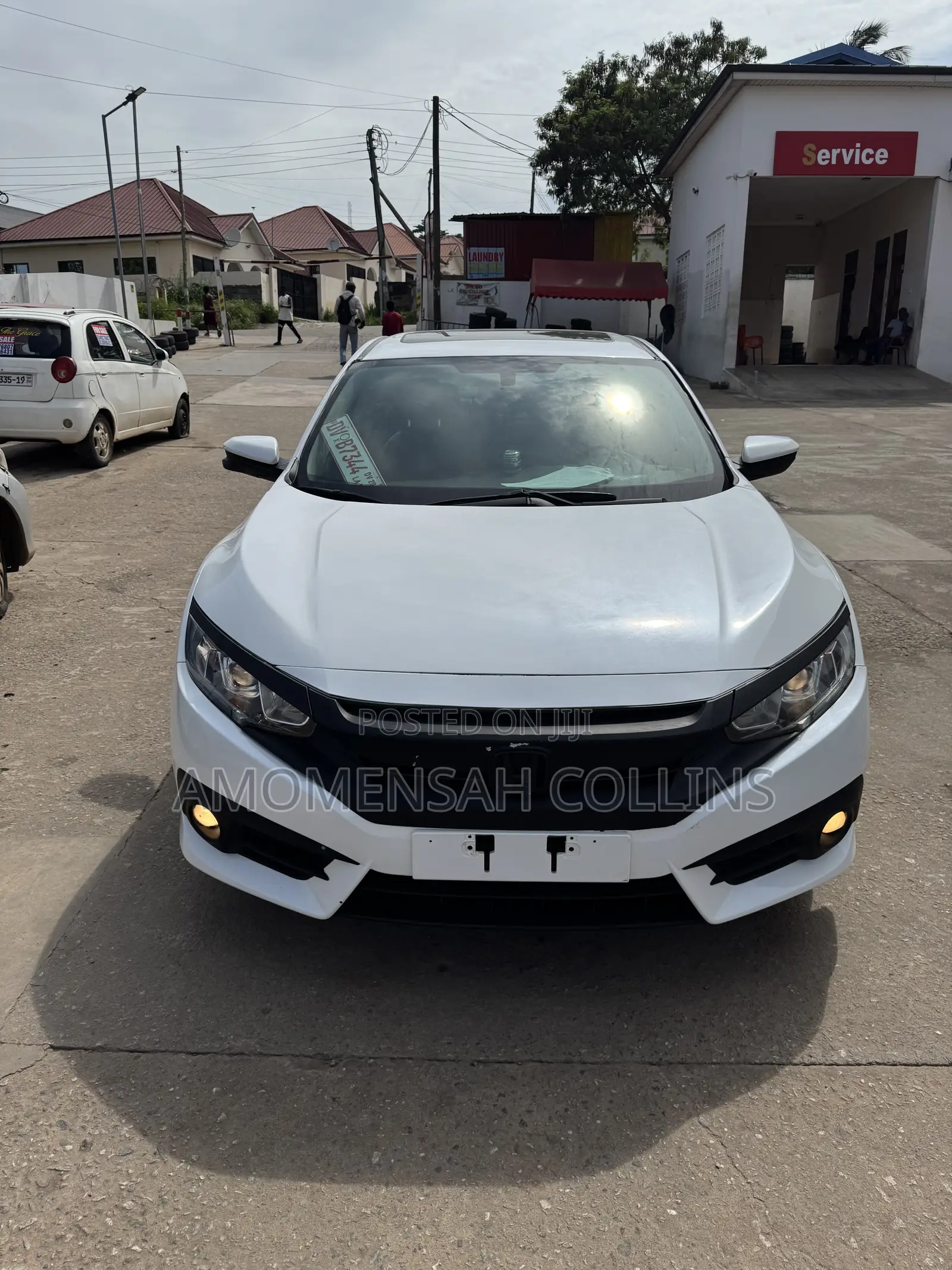 Honda Civic EX-L Sedan 2018 White