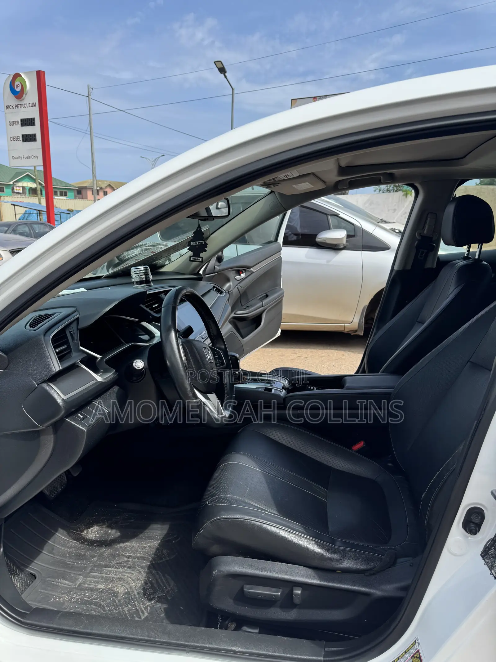 Honda Civic EX-L Sedan 2018 White
