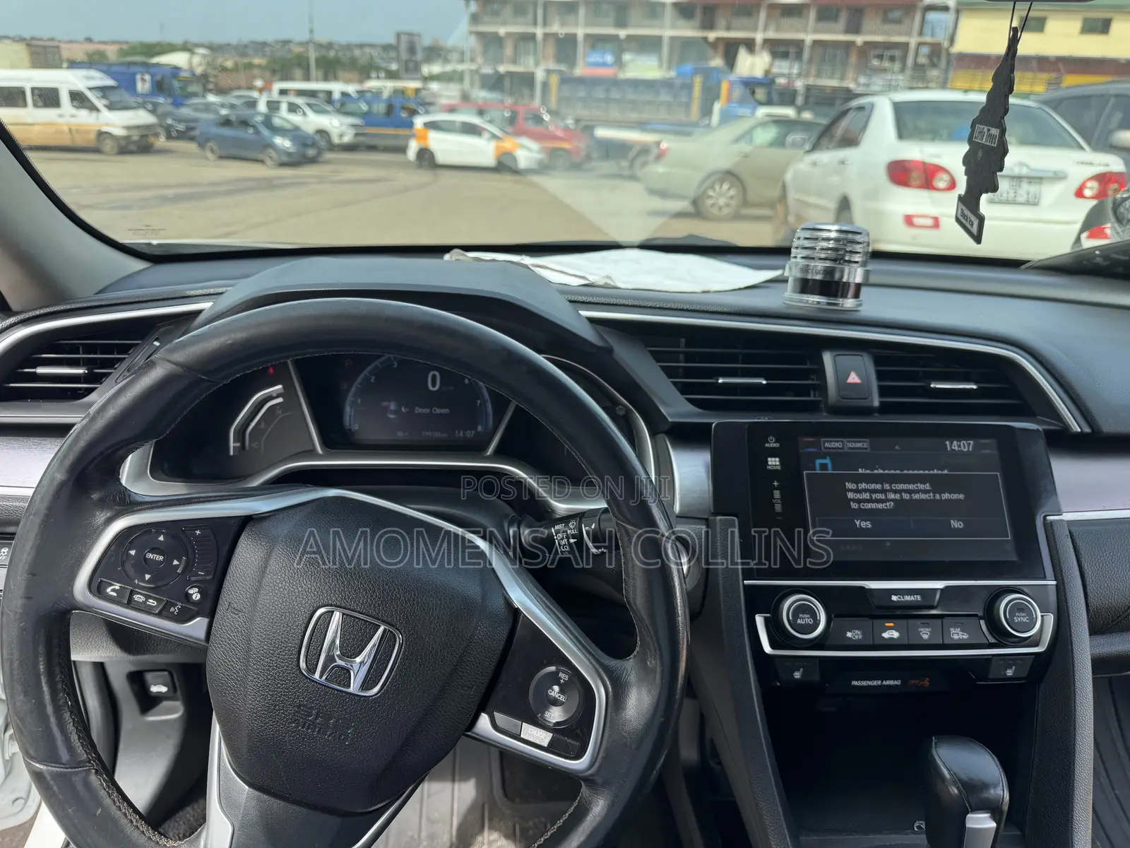 Honda Civic EX-L Sedan 2018 White