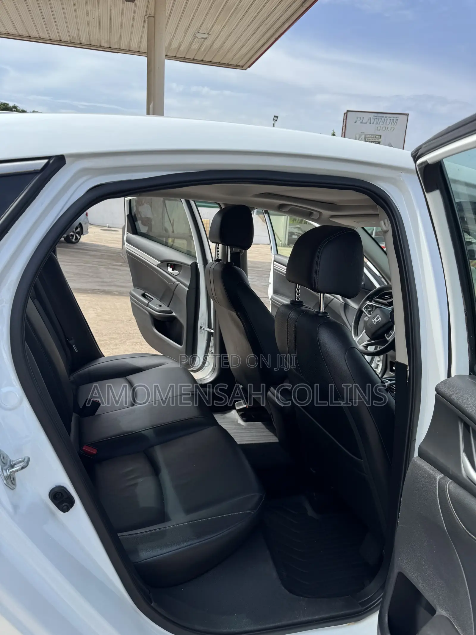 Honda Civic EX-L Sedan 2018 White