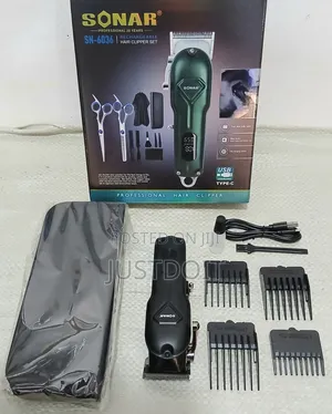 Sonar Rechargeable Hair Clipper Set