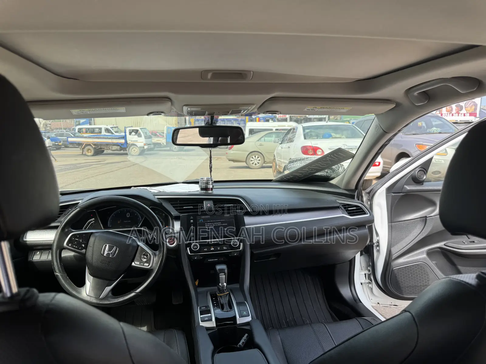 Honda Civic EX-L Sedan 2018 White