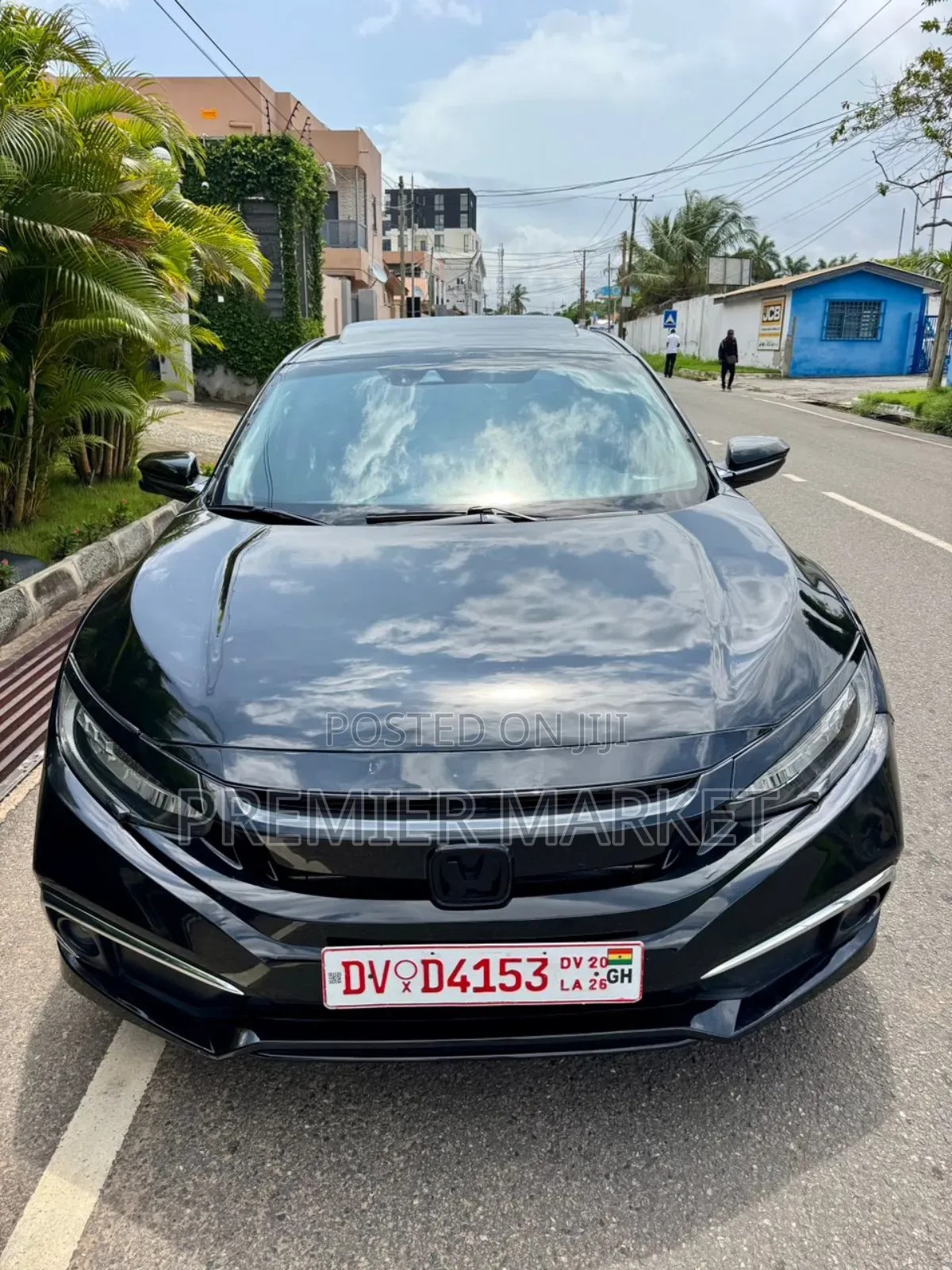 Honda Civic Touring 4dr Sedan (1.5L 4cyl) 2016 Black