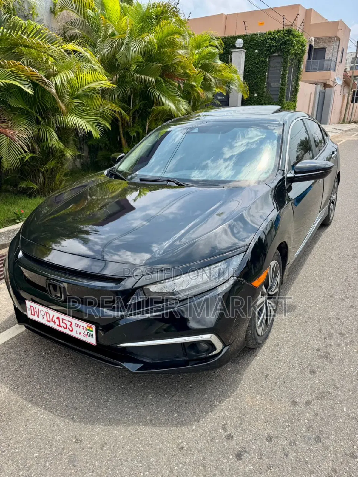 Honda Civic Touring 4dr Sedan (1.5L 4cyl) 2016 Black