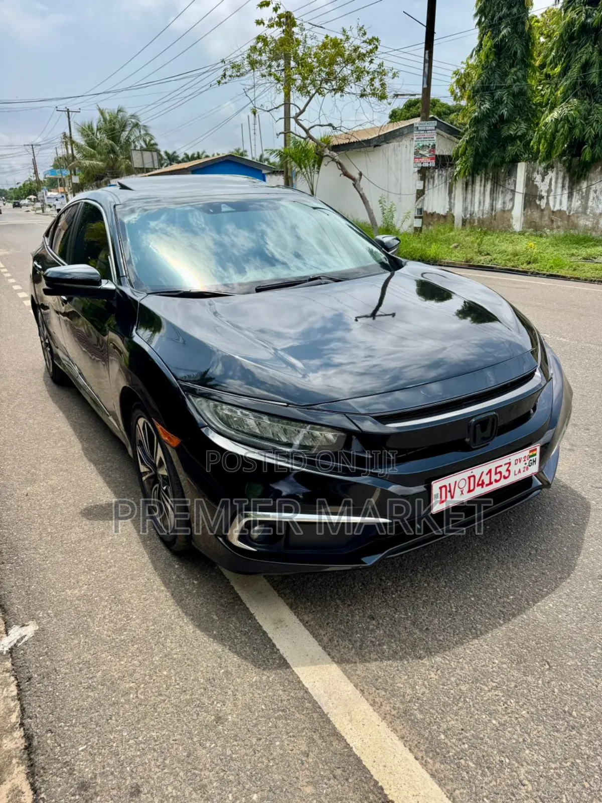 Honda Civic Touring 4dr Sedan (1.5L 4cyl) 2016 Black