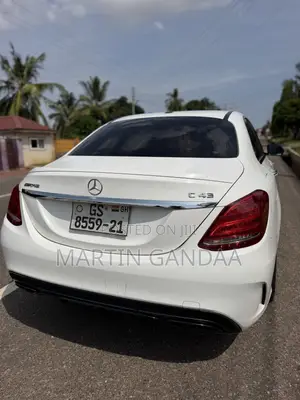 Mercedes-Benz C43 4Matic Sedan AWD (3.0L V6 9AM) 2017 White