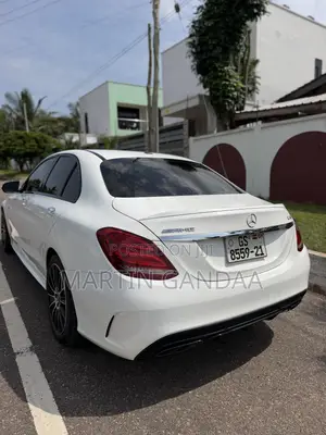 Mercedes-Benz C43 4Matic Sedan AWD (3.0L V6 9AM) 2017 White