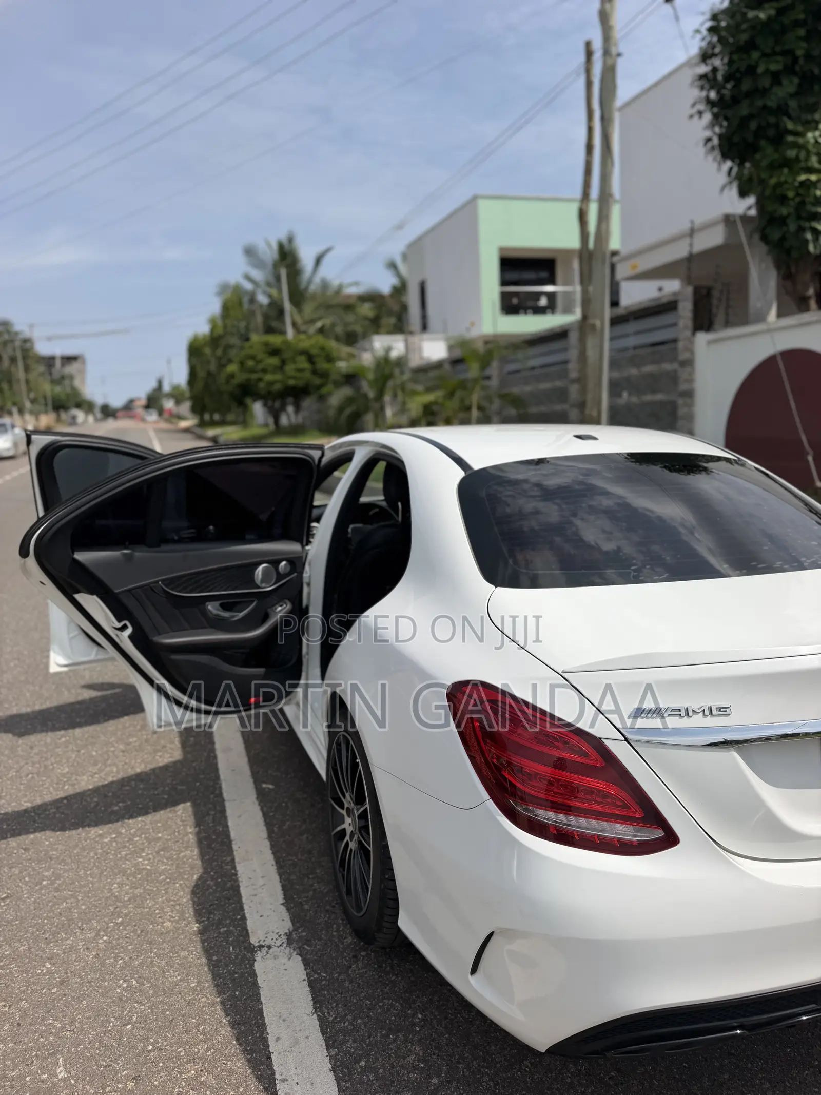 Mercedes-Benz C43 4Matic Sedan AWD (3.0L V6 9AM) 2017 White