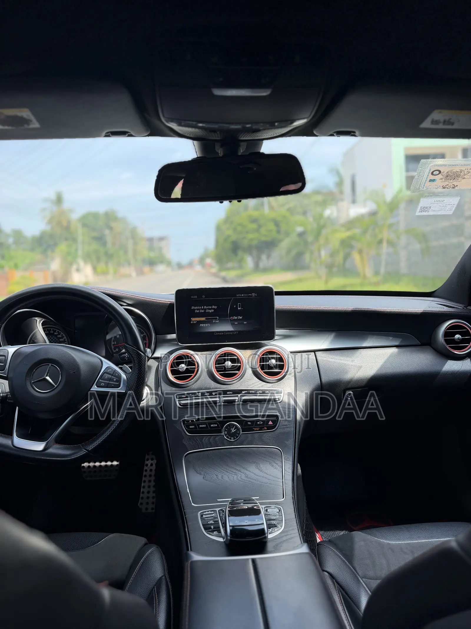 Mercedes-Benz C43 4Matic Sedan AWD (3.0L V6 9AM) 2017 White