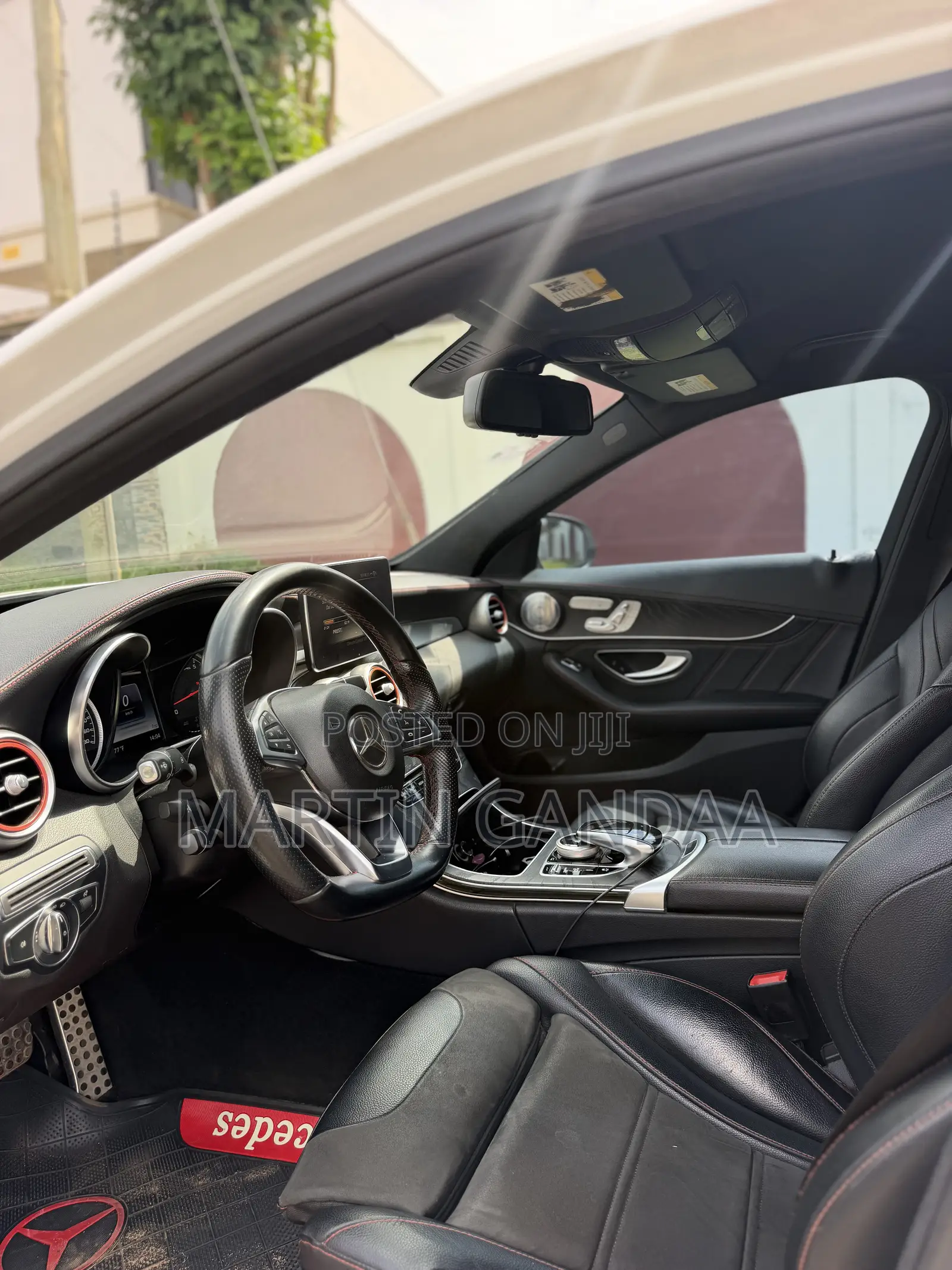 Mercedes-Benz C43 4Matic Sedan AWD (3.0L V6 9AM) 2017 White