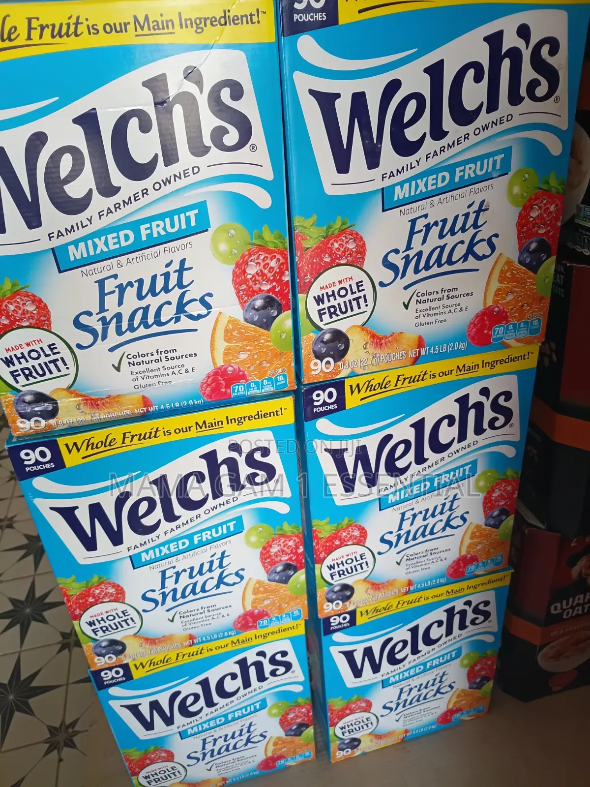Welch's Fruit Sacks 90punchs