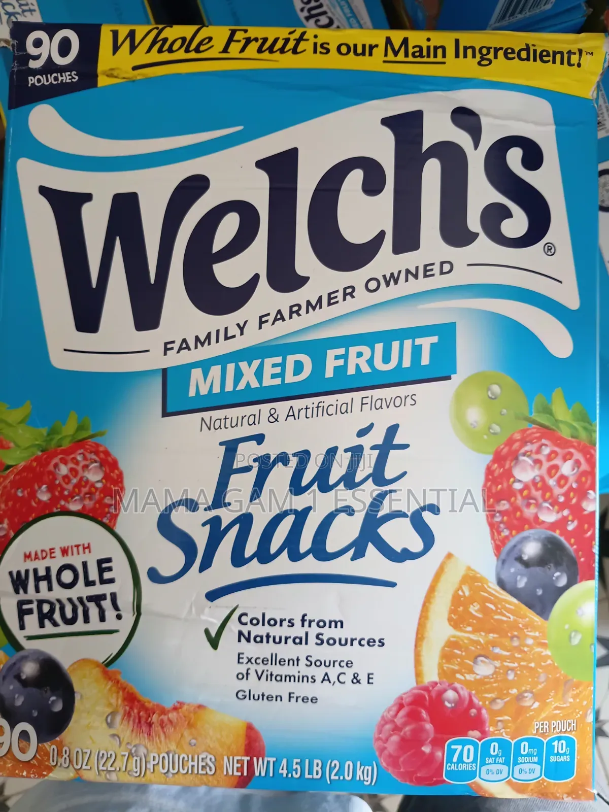 Welch's Fruit Sacks 90punchs