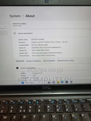 Laptop Dell Latitude 7390 8GB Intel Core i5 SSD 256GB