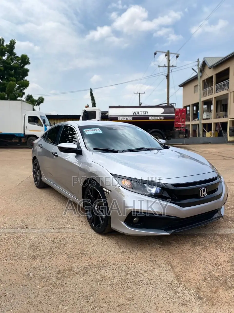Honda Civic Sport Sedan 2019 Silver