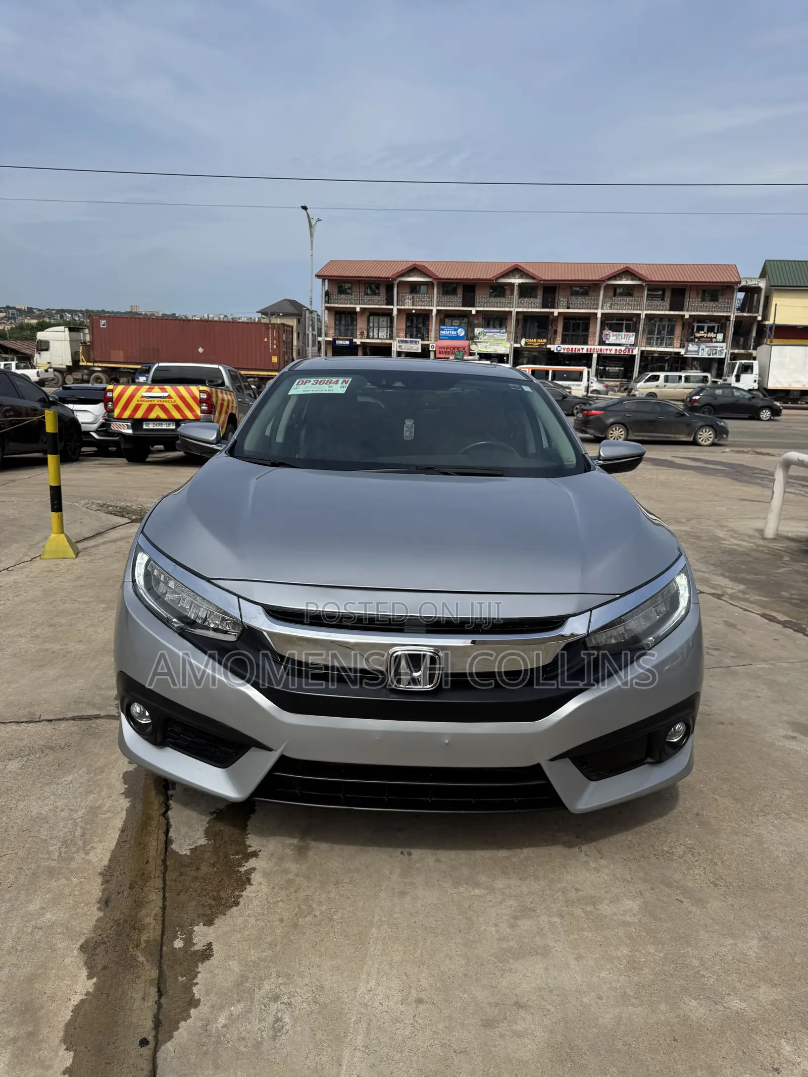 Honda Civic Touring Sedan 2018 Gray