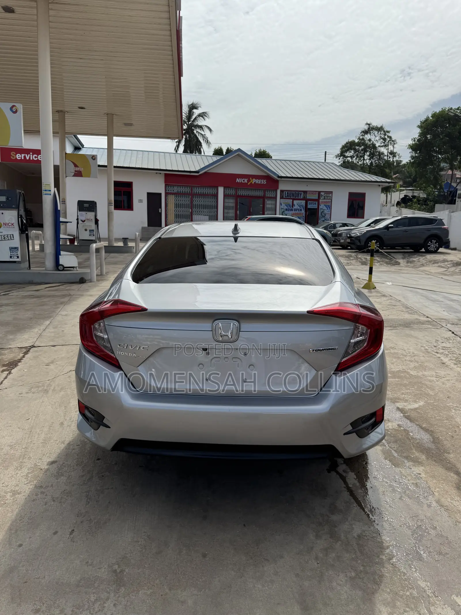 Honda Civic Touring Sedan 2018 Gray