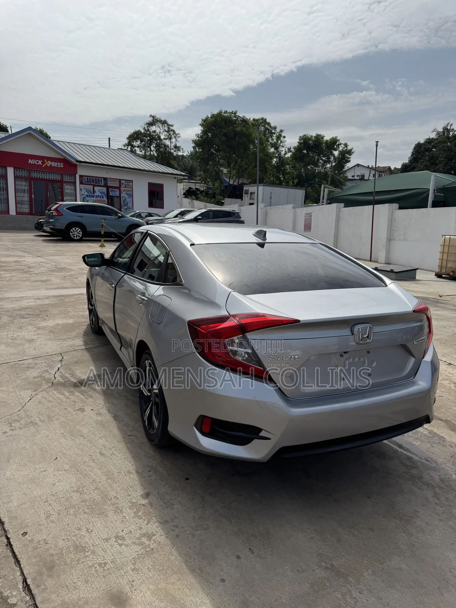 Honda Civic Touring Sedan 2018 Gray