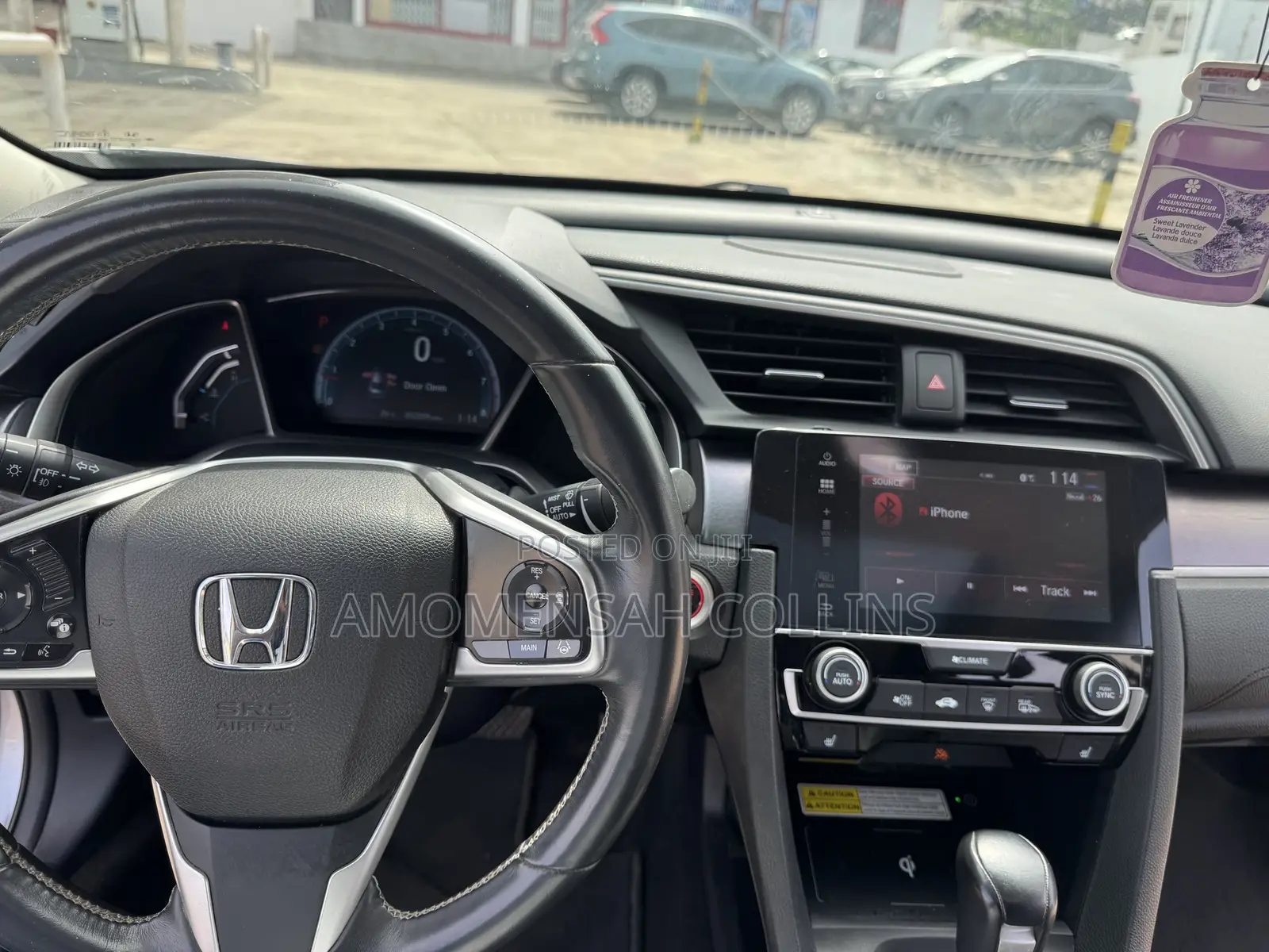 Honda Civic Touring Sedan 2018 Gray