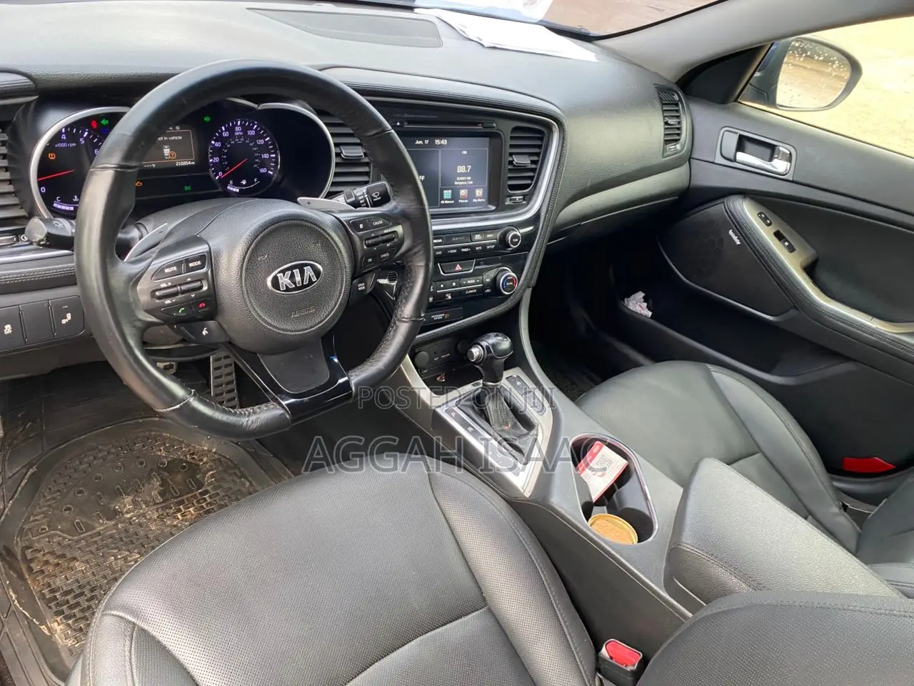 Kia Optima SX Turbo 4dr Sedan (2.0L 4cyl Turbo 6A) 2015 Blue
