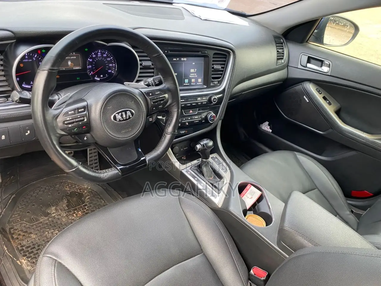 Kia Optima SX Turbo 4dr Sedan (2.0L 4cyl Turbo 6A) 2015 Blue