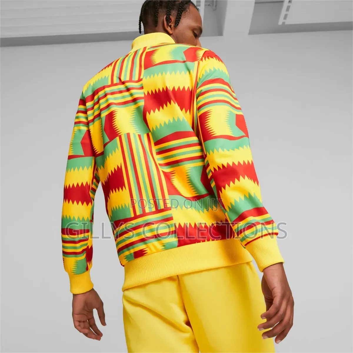 Mens
Puma Ghana Ftblculture Track Jacket Men, Pelã Yellow