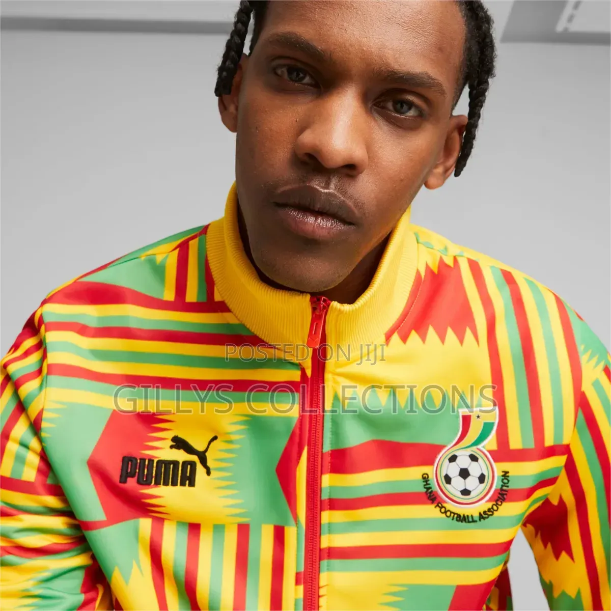 Mens
Puma Ghana Ftblculture Track Jacket Men, Pelã Yellow