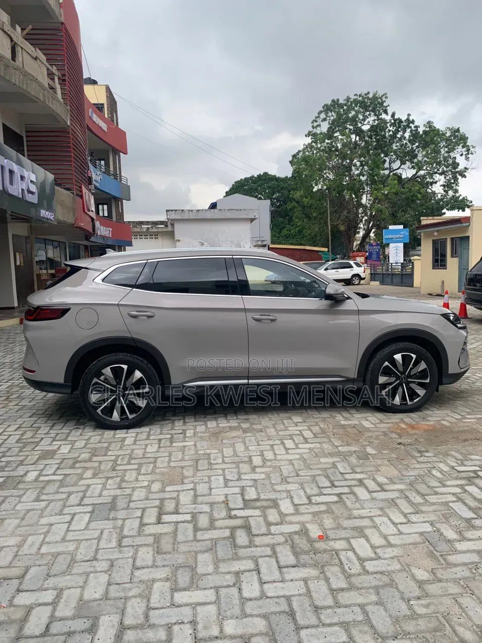 New BYD Song Plus 2025 Off white