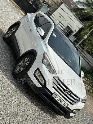 Hyundai Santa Fe 2014 White