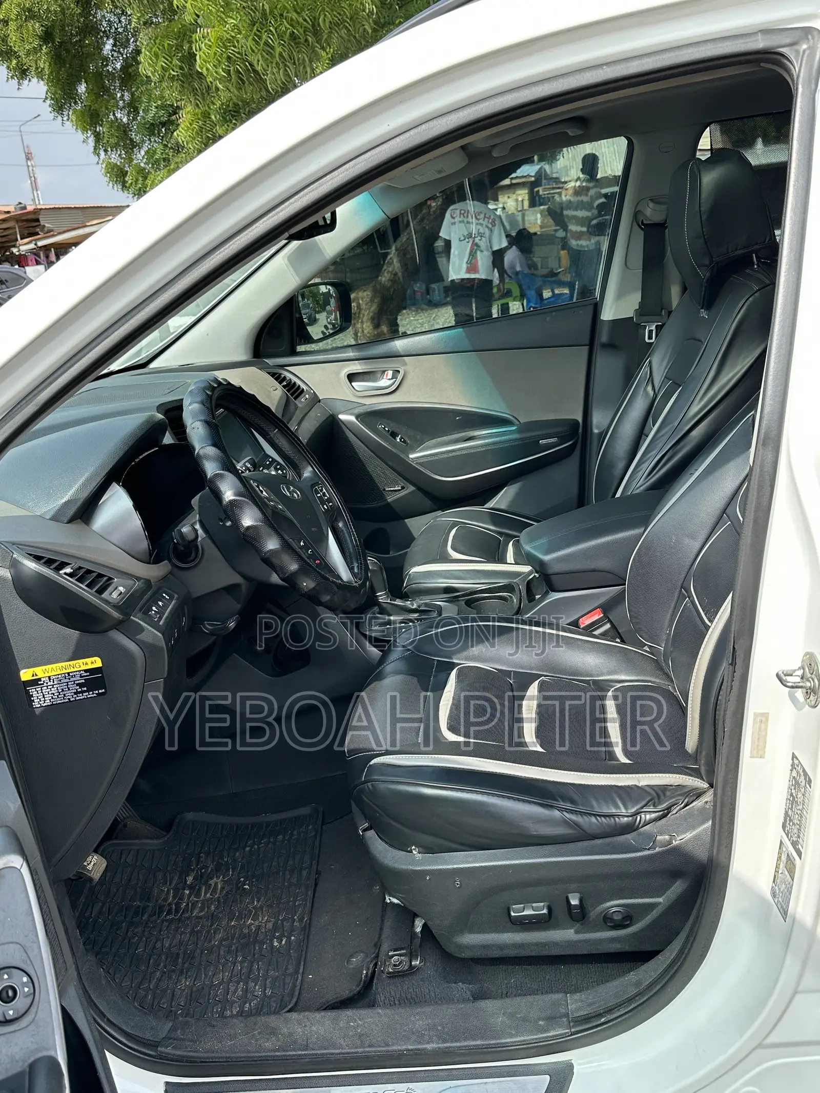Hyundai Santa Fe 2014 White