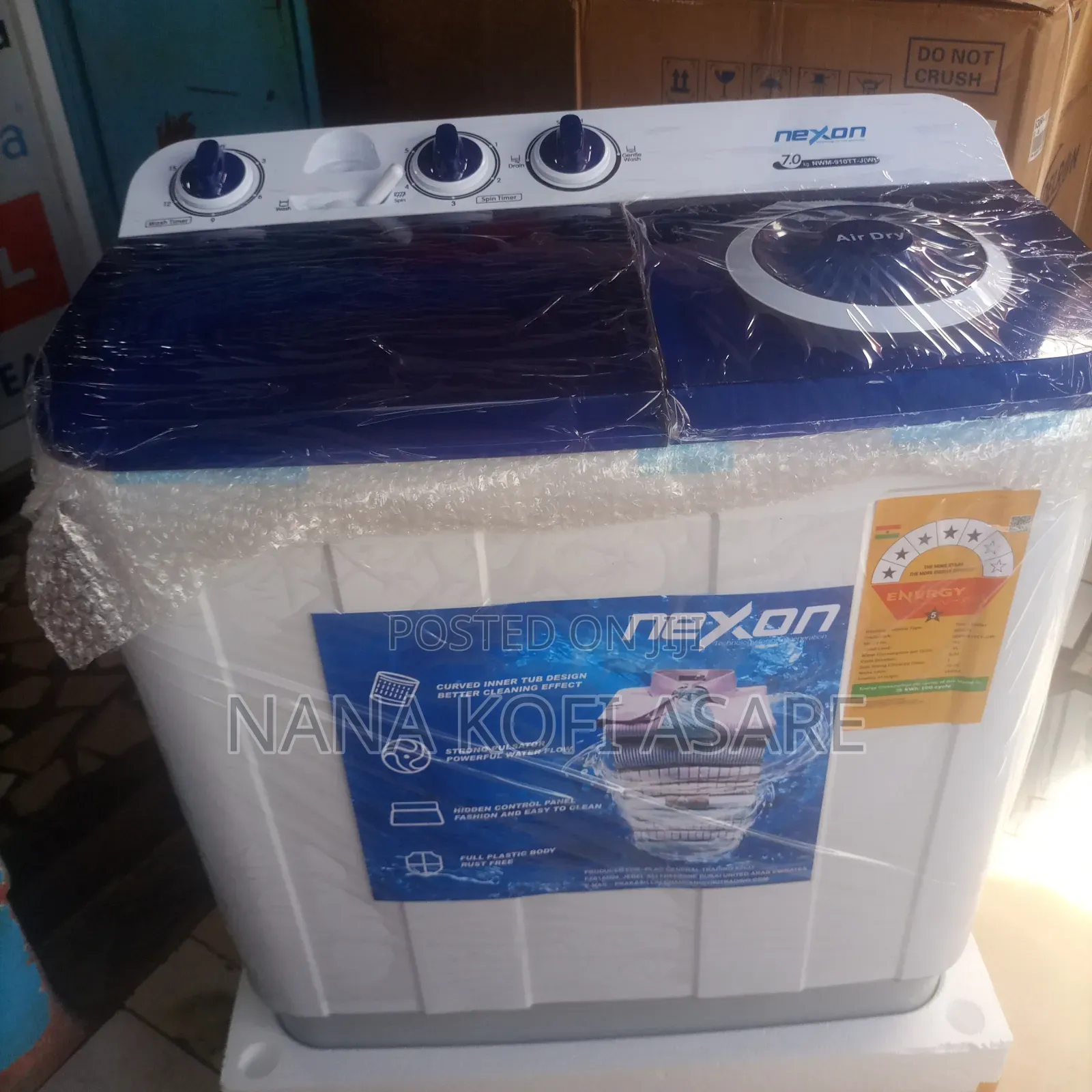 Nexon 7kg Semi Automatic Washing Machine