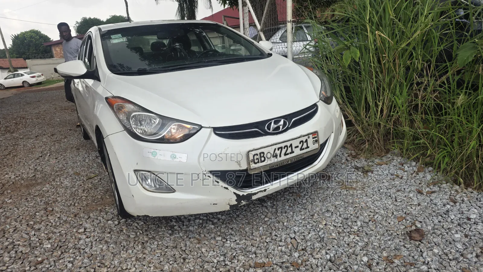 Hyundai Elantra 2014 White