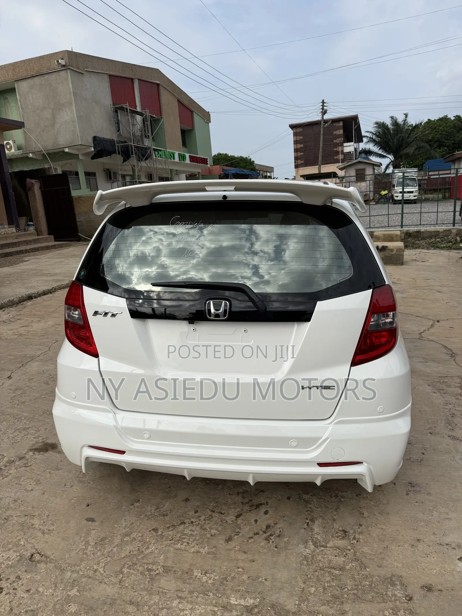 Honda Fit Sport Automatic 2012 White
