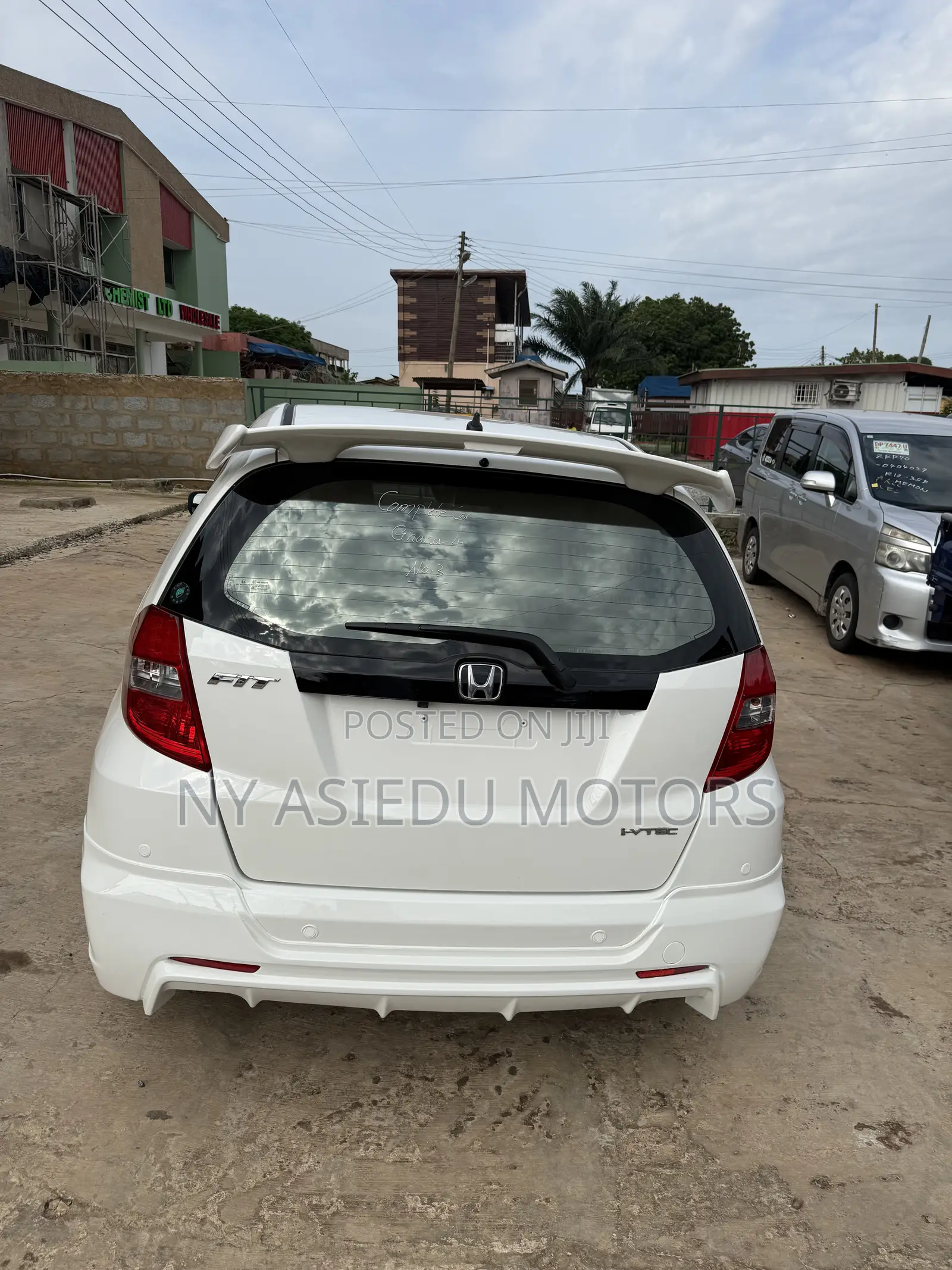 Honda Fit Sport Automatic 2012 White