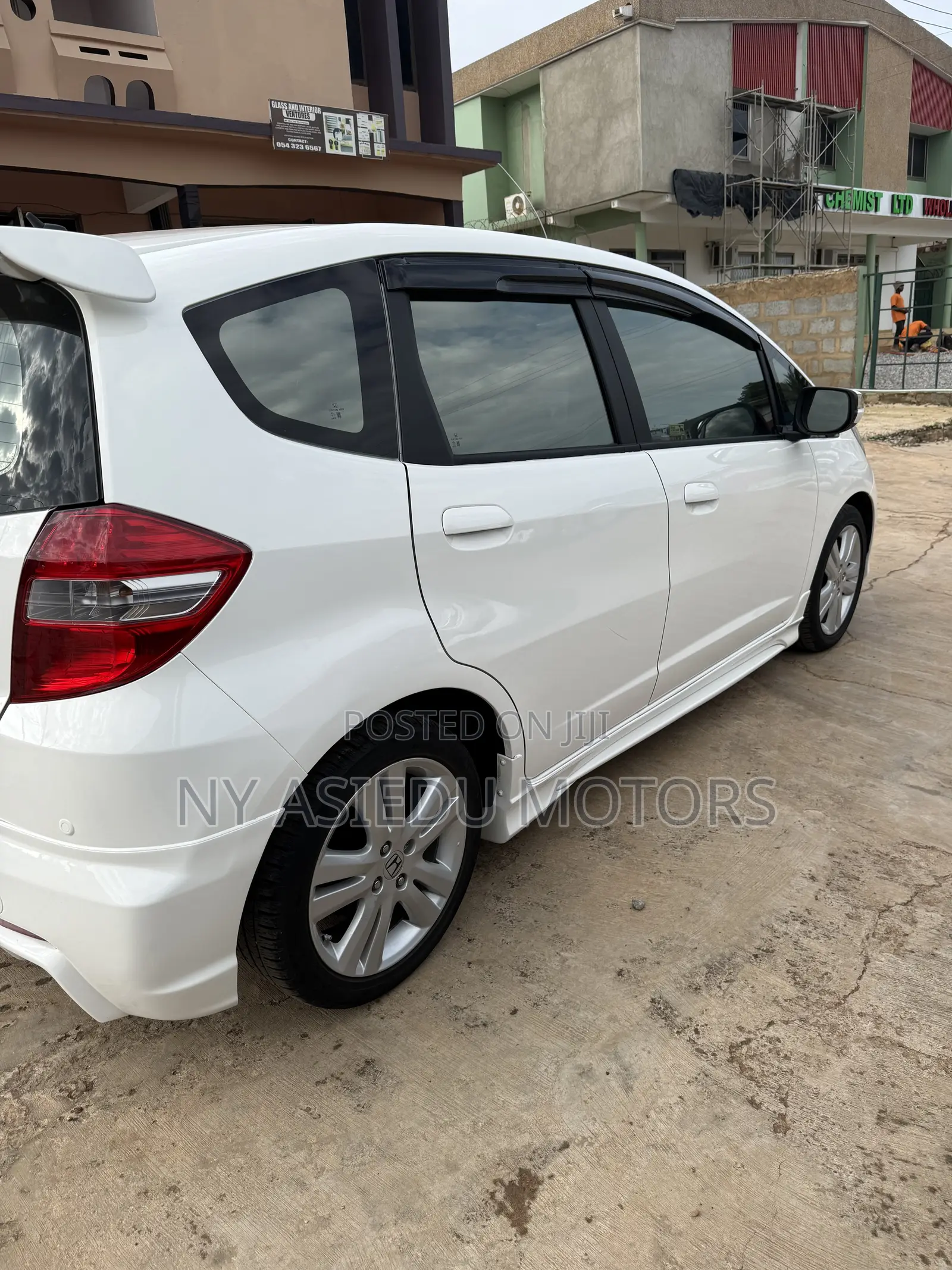 Honda Fit Sport Automatic 2012 White