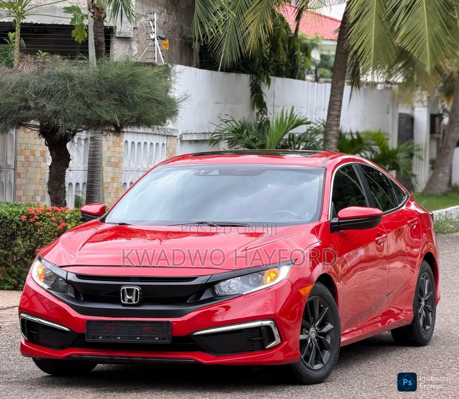 Honda Civic 2021 Red