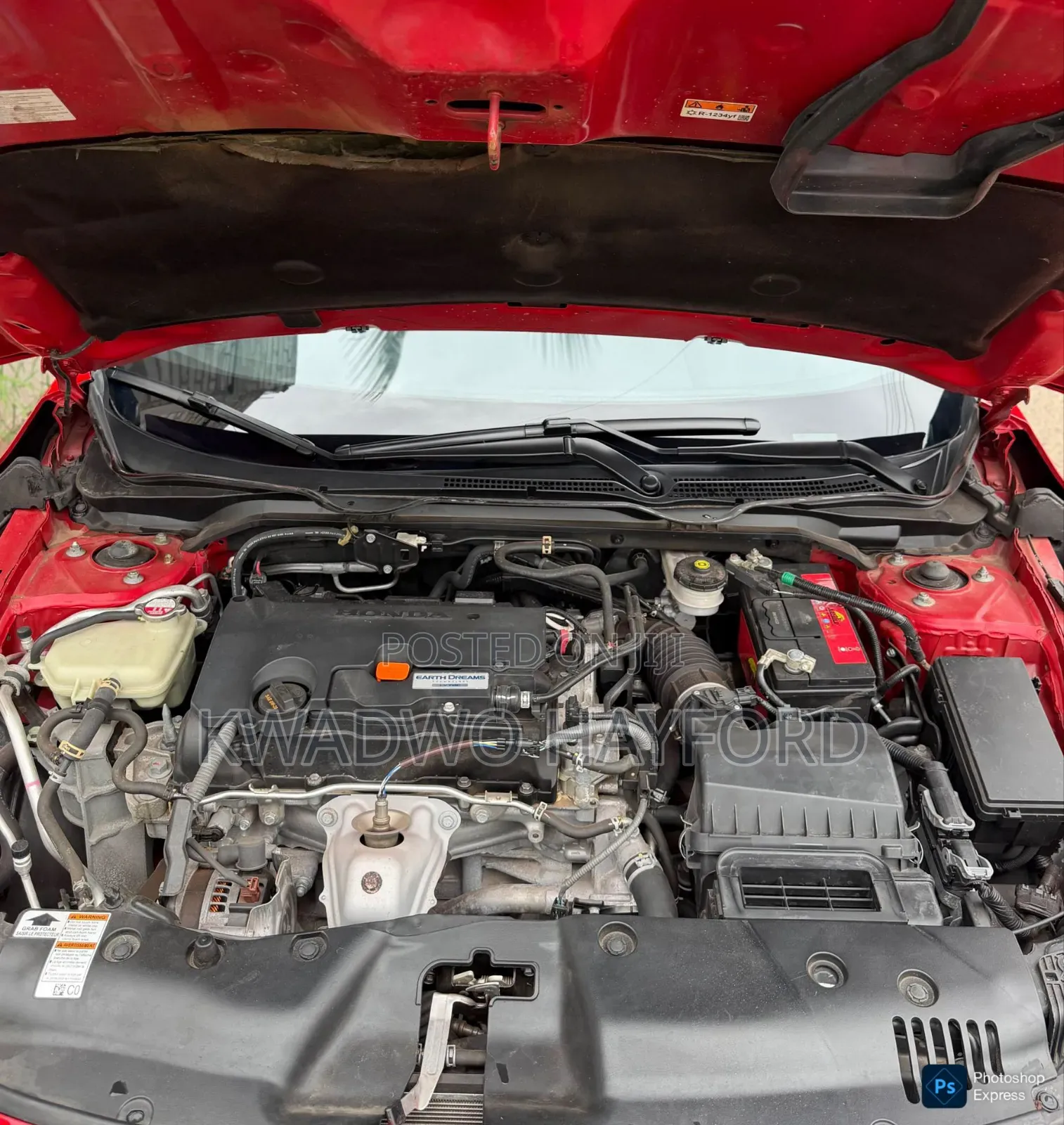 Honda Civic 2021 Red