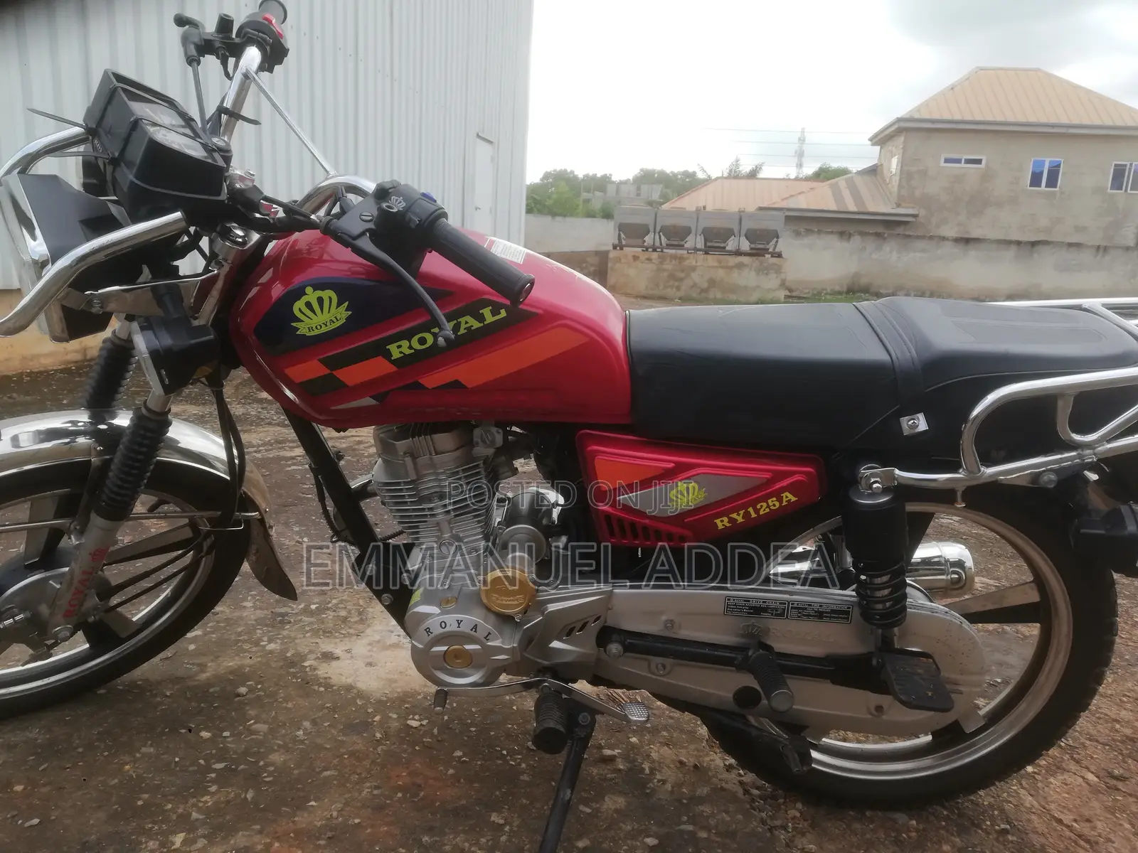 New Royal Motorcycle 2026 Red