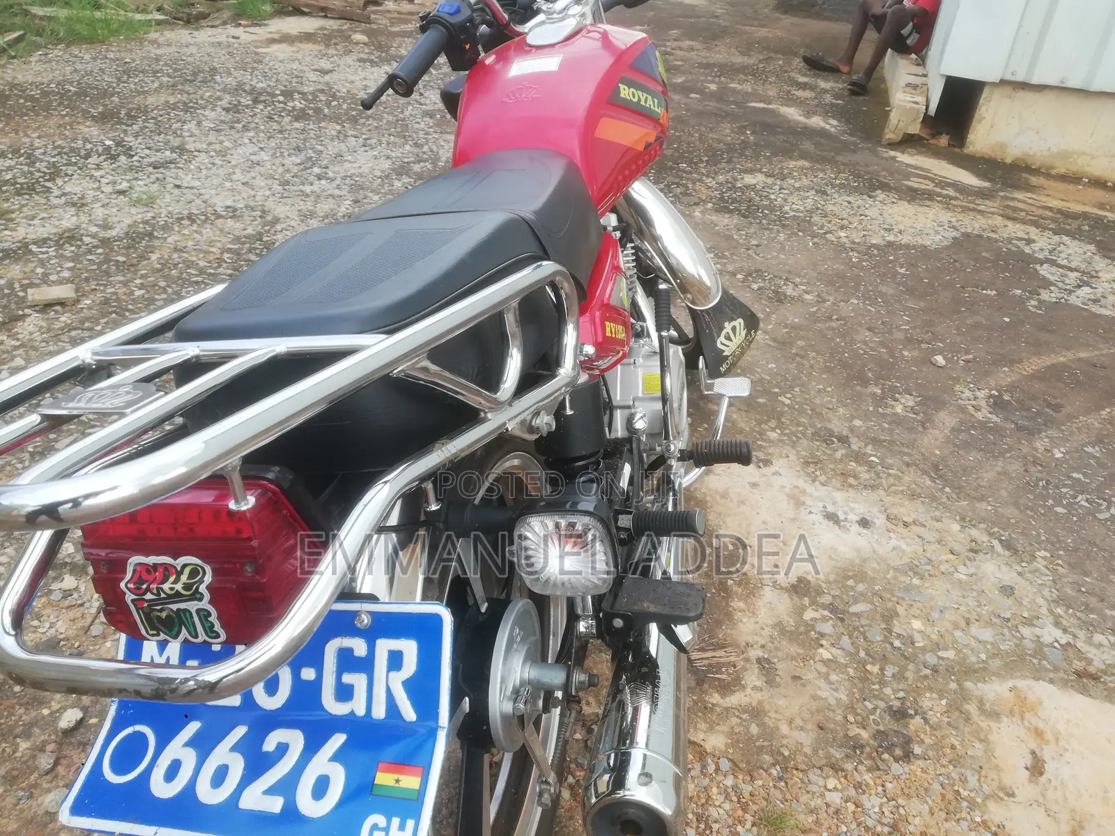 New Royal Motorcycle 2026 Red