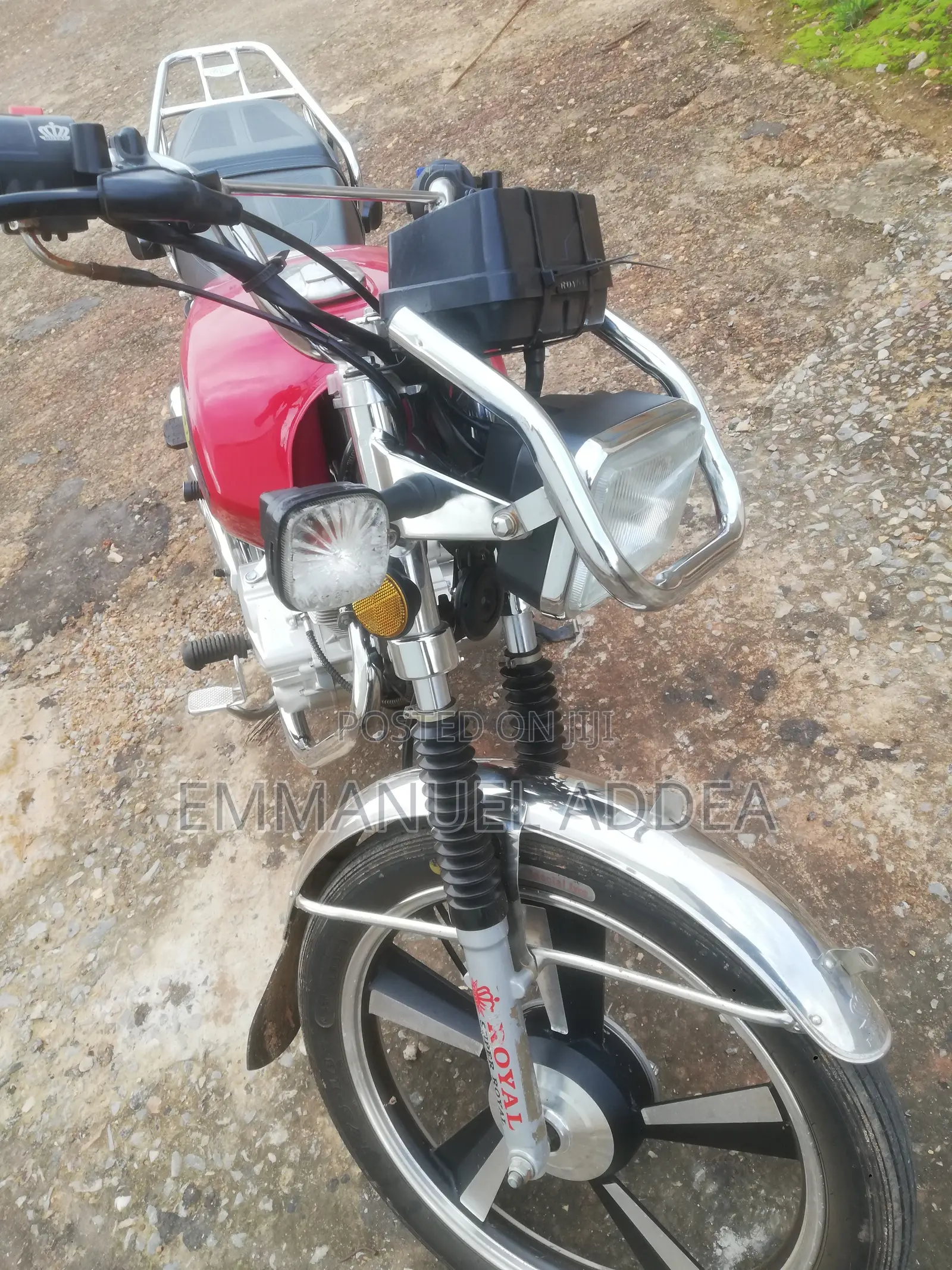 New Royal Motorcycle 2026 Red