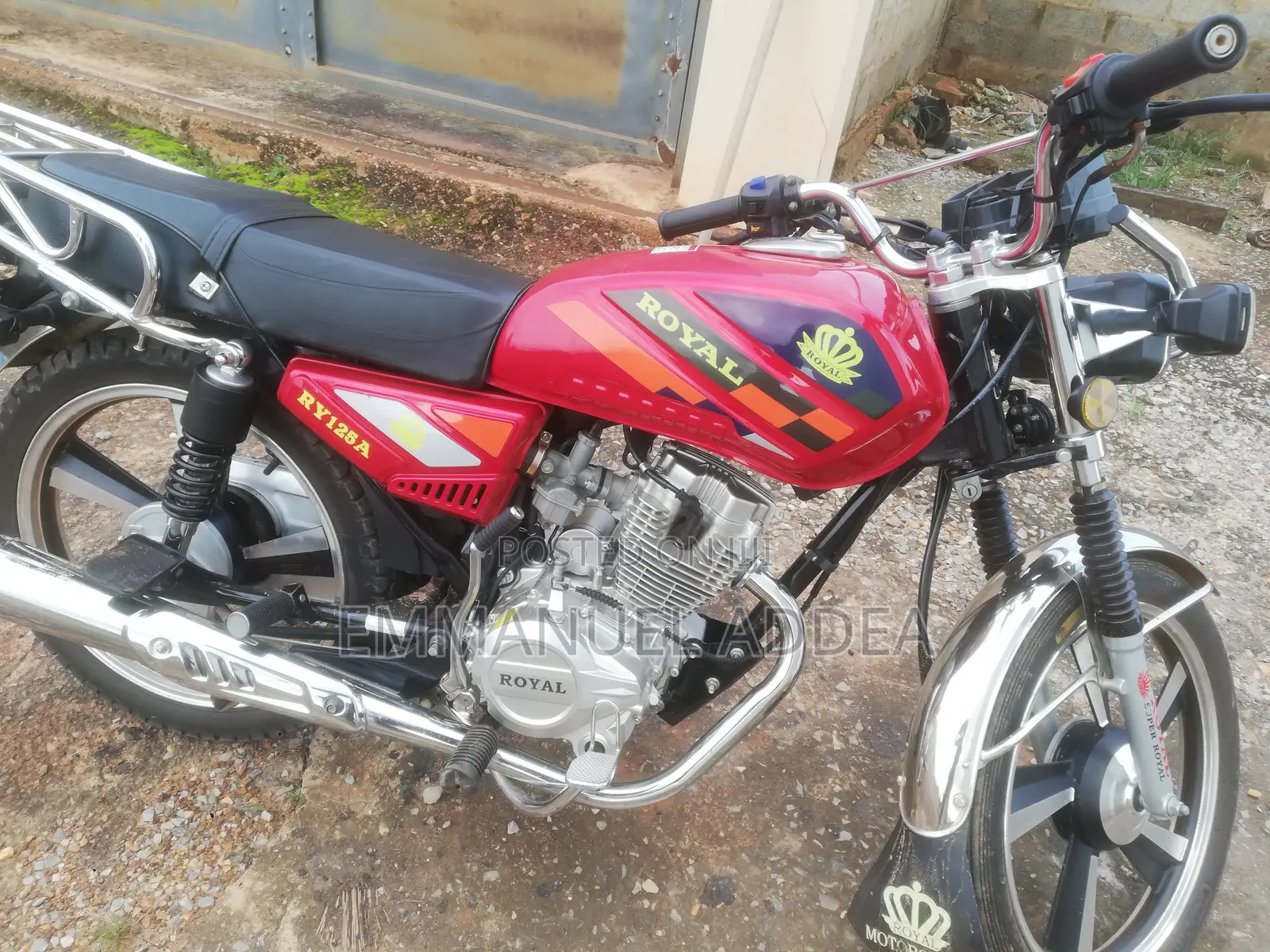 New Royal Motorcycle 2026 Red