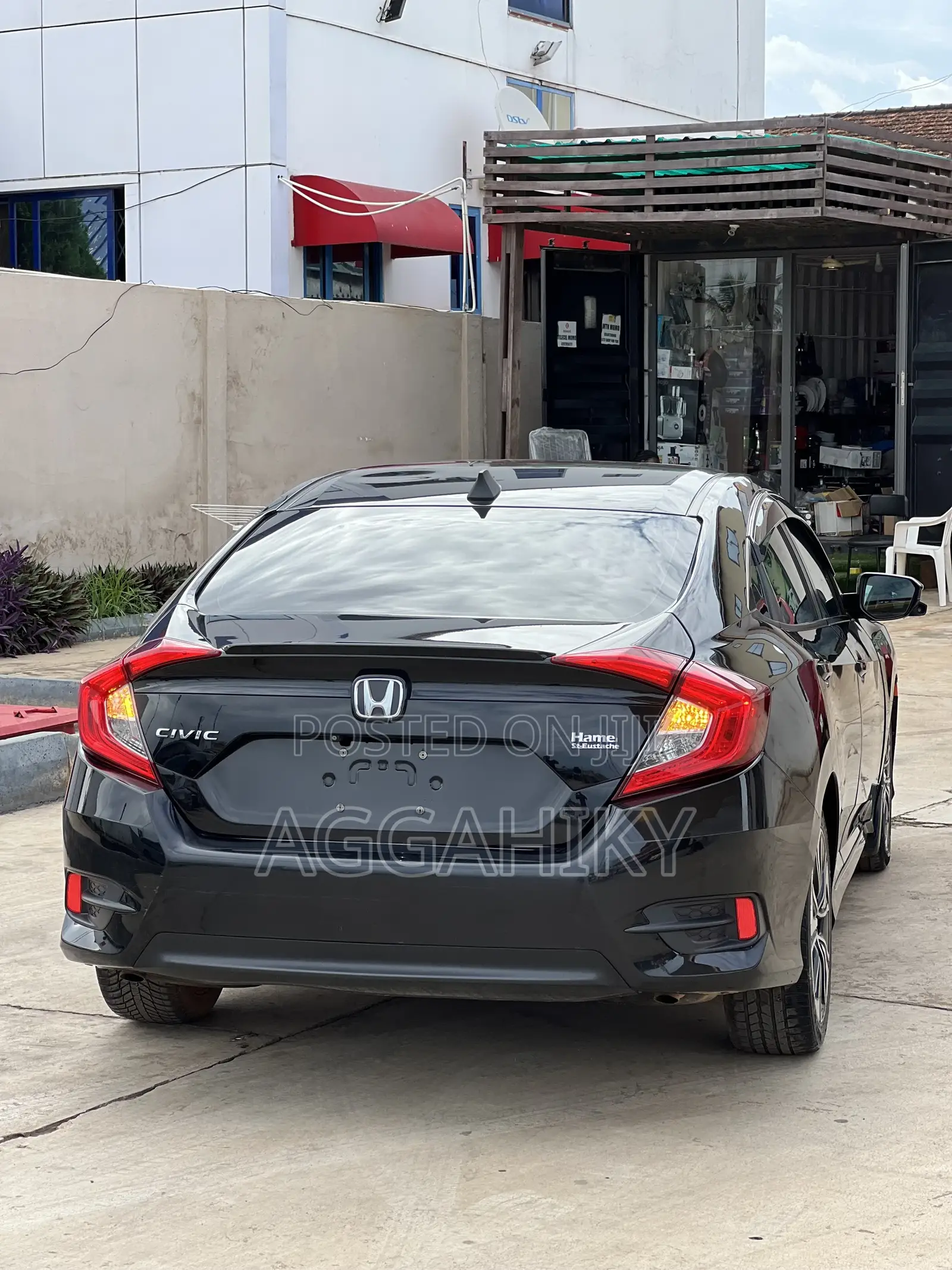 Honda Civic LX 4dr Sedan (2.0L 4cyl) 2016 Black