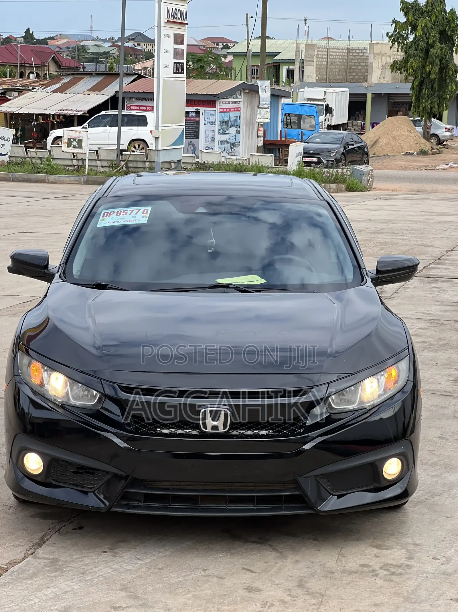 Honda Civic LX 4dr Sedan (2.0L 4cyl) 2016 Black