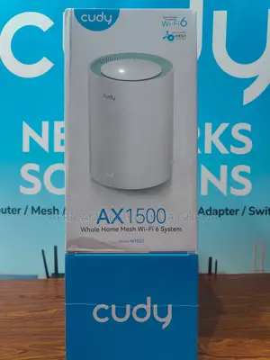 Cudy Ax1500 Gigabit Wi-Fi 6 Mesh Solution