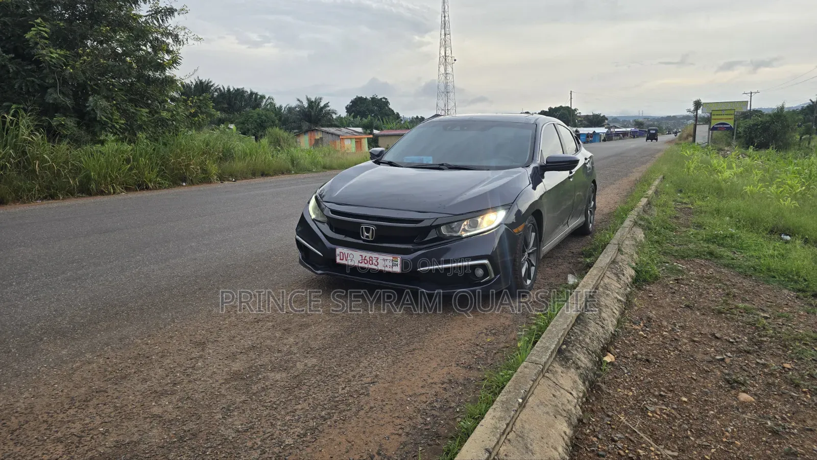 Honda Civic EX-L 2021 Gray