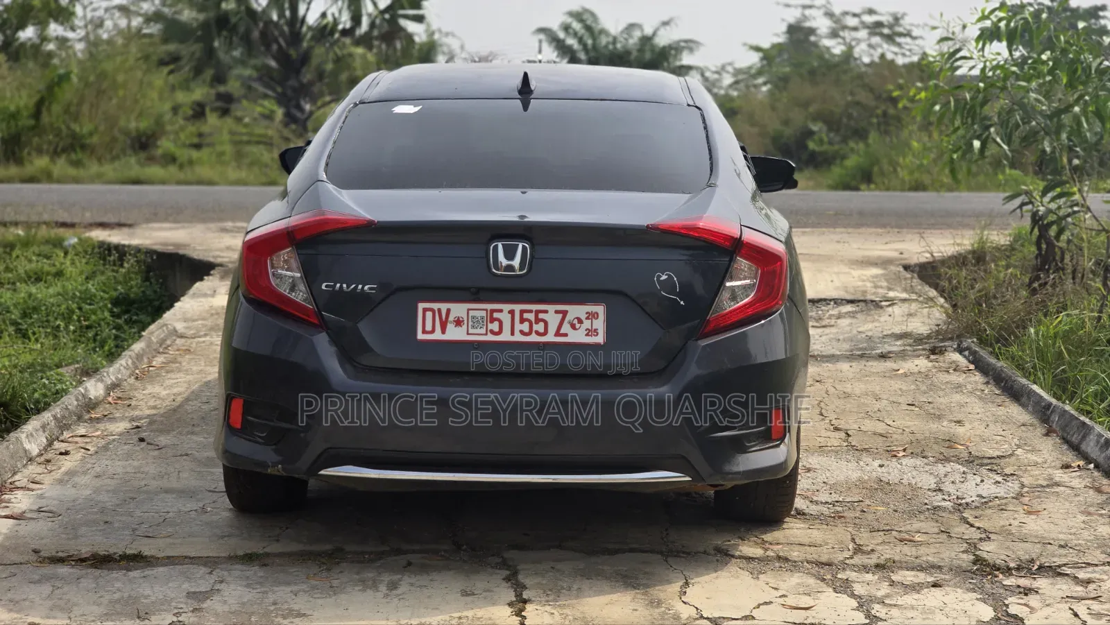 Honda Civic EX-L 2021 Gray