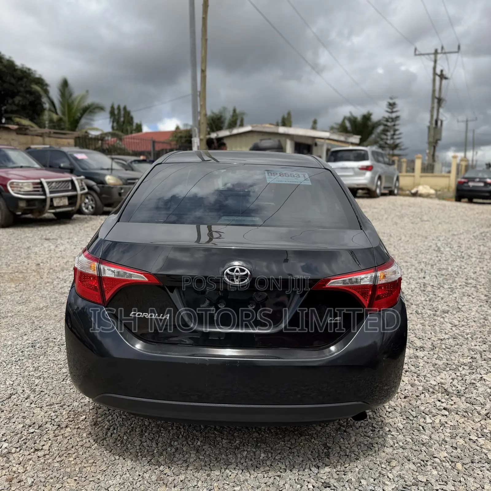 Toyota Corolla LE Eco Plus 4dr Sedan (1.8L 4cyl CVT) 2015 Black