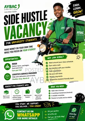Side Hustle Opportunity for University Students