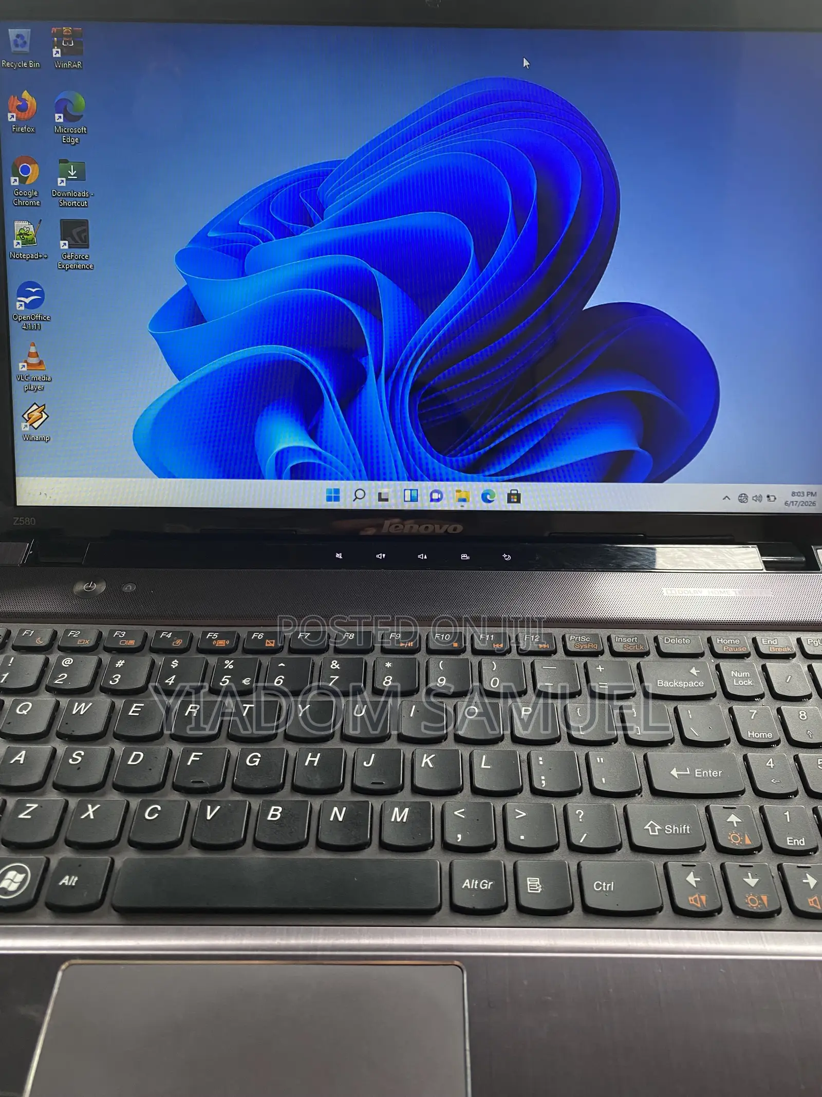 Laptop Lenovo IdeaPad Z580 8GB Intel Core i7 HDD 700GB