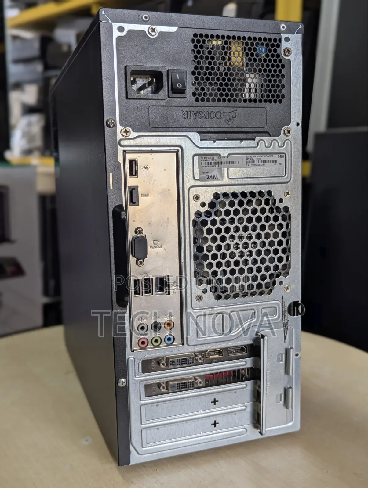 Desktop Computer Asus 16GB Intel Core i7 SSD 256GB
