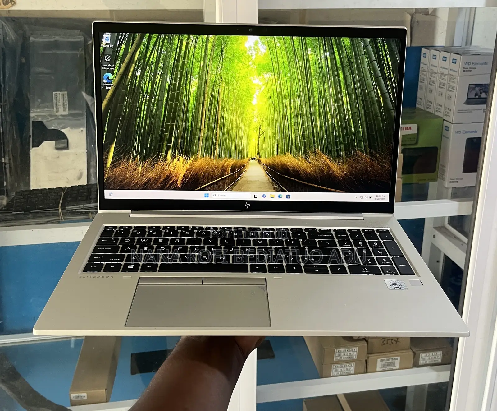 Laptop HP EliteBook 850 G6 8GB Intel Core i5 SSD 256GB